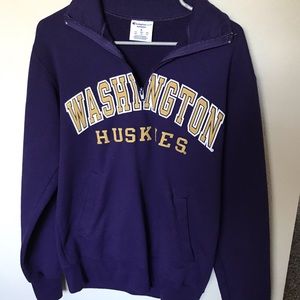 UW Quarter Zip Sweatshirt